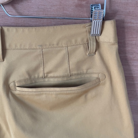 RHONE Commuter pants men's size 32x30 slim gold yellow mustard casual pockets - Picture 6 of 10